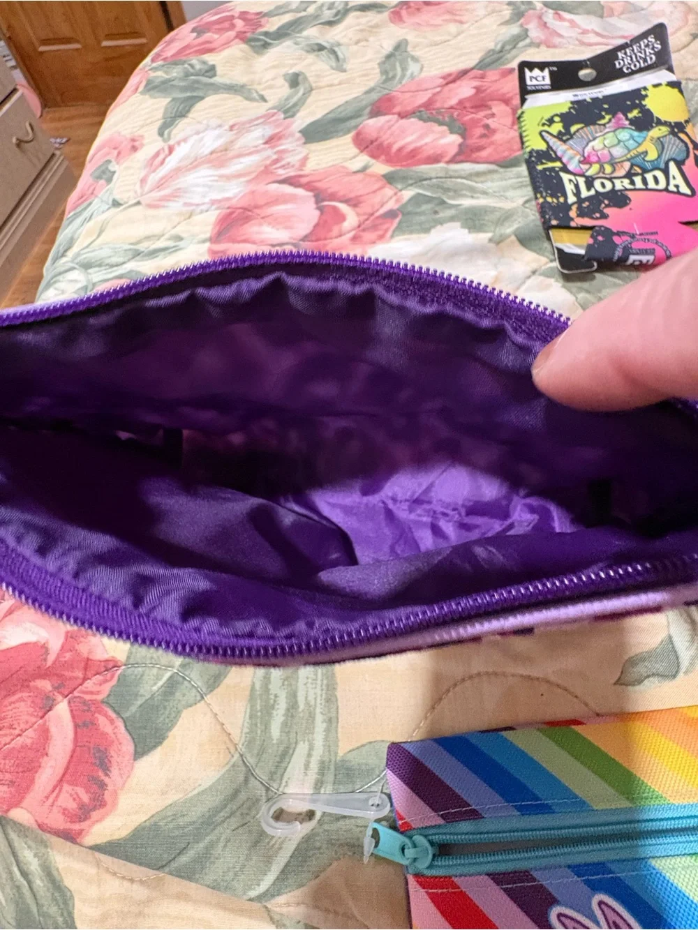 Pink 'it' Cosmetic Pouch — Bright Pink Makeup Bag